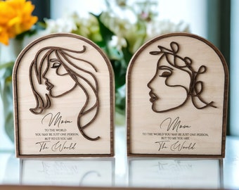 Mothers Day Sign Bundle SVG, Mothers Day Gift SVG Cut File, Mothers Day Laser Cut File, Glowforge Files Mom Gift, Happy Mother's Day SVG