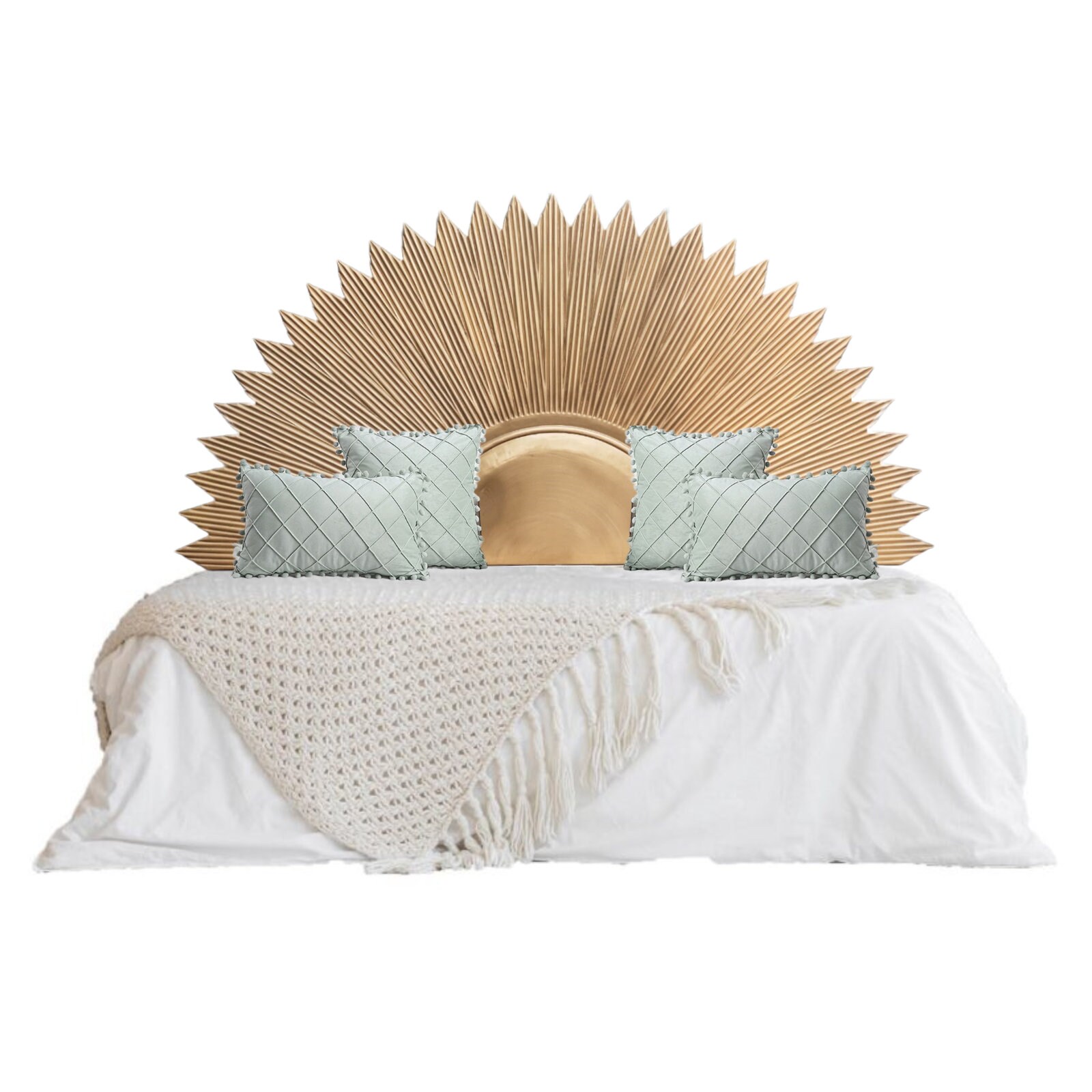 Sunburst Headboard Etsy UK