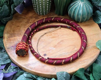 Snakewhip paracord Steampunk Skull