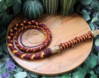 Dualwhip bullwhip snakewhip unique paracord