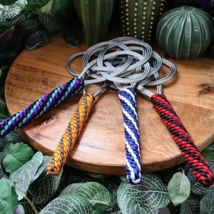 Paracord and steel paddle