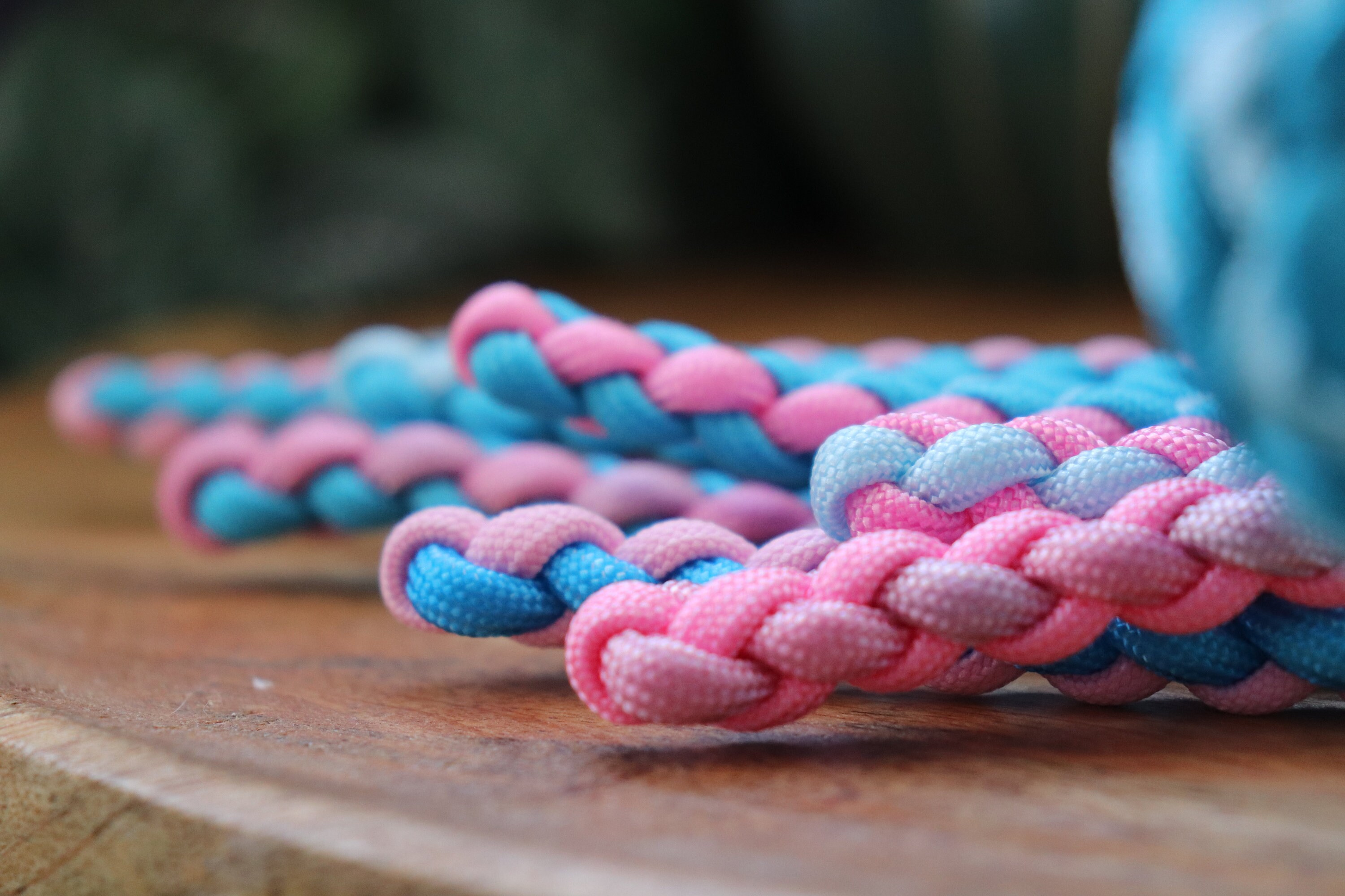 Frusta Cat O'Nove Code Nera In Paracord – Fustigatore 9 Code Vegano, 29 Pollici - Foto 4