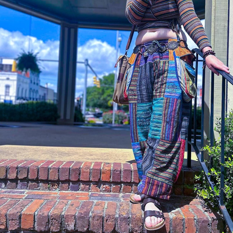Isabella™ - Vintage Boho Festival Pants main image 1