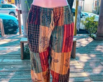 Boho Hippie Patchwork Hose