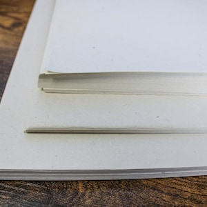 Handmade A4 Lokta Paper from Nepal - Eco-Friendly, Organic, Sustainable Paper for Crafts, Scrapbooking, and Stationery