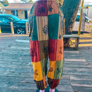 Beautiful Boho Hippie Patchwork Pants - Etsy