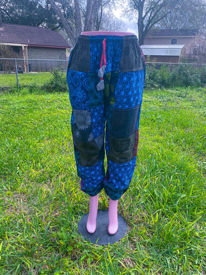Beautiful Boho Hippie Patchwork Pant Unisex - Etsy