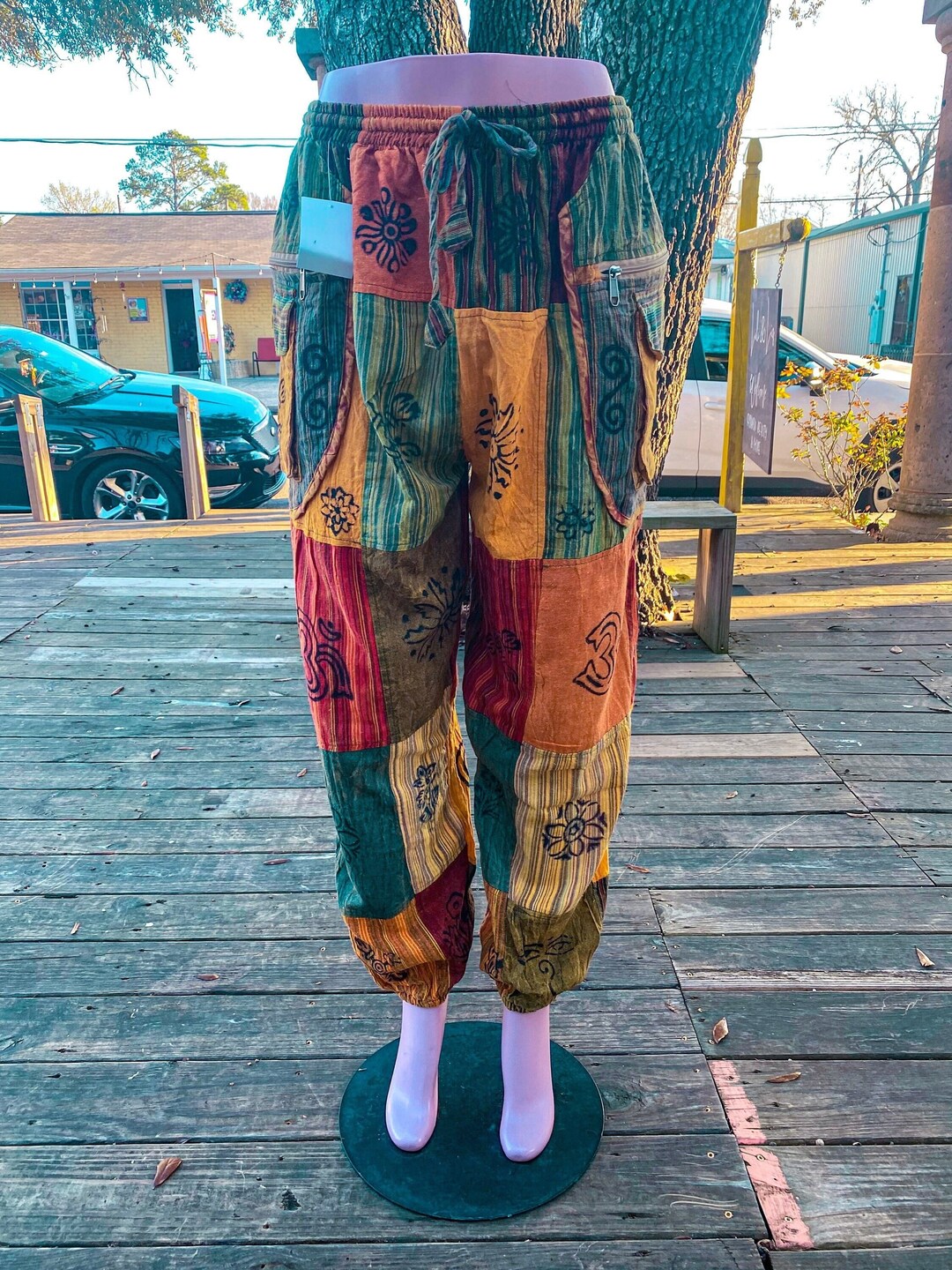 Beautiful Boho Hippie Patchwork Pants - Etsy