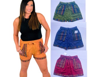 Beau short hippie bohème