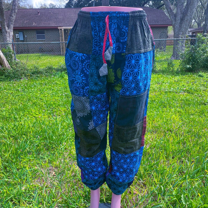Beautiful Boho Hippie Patchwork Pant Unisex - Etsy
