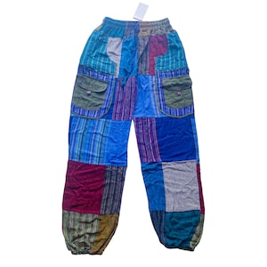 Beautiful Boho Hippie Patchwork Pants - Etsy