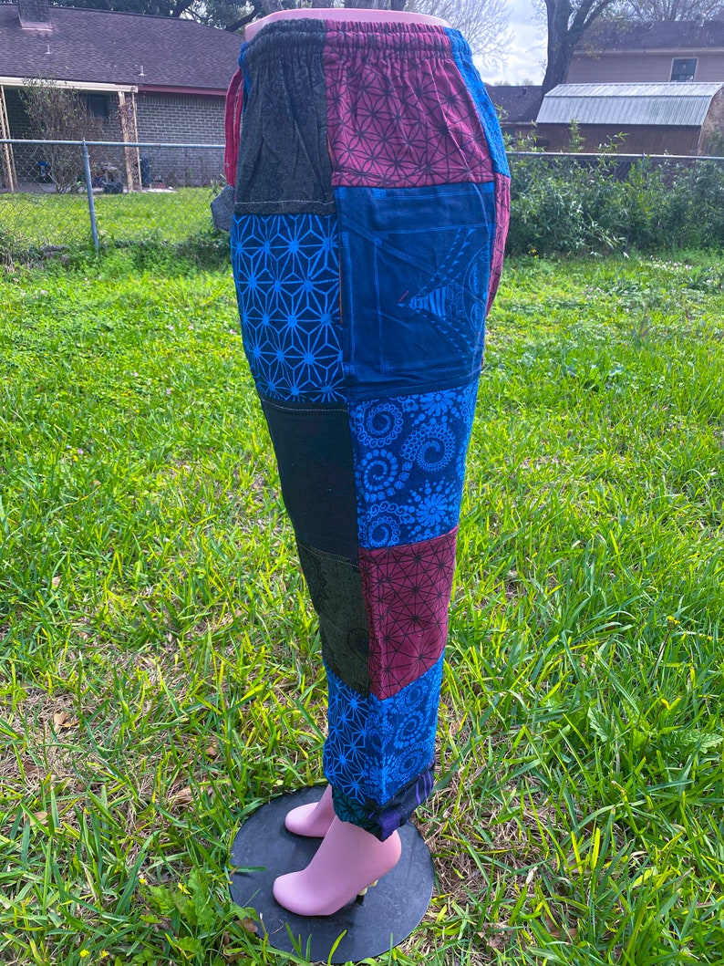 Beautiful Boho Hippie Patchwork Pant Unisex - Etsy
