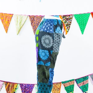 Beautiful Boho Hippie Patchwork Pant Unisex - Etsy