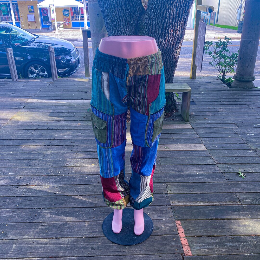 Beautiful Boho Hippie Patchwork Pants - Etsy
