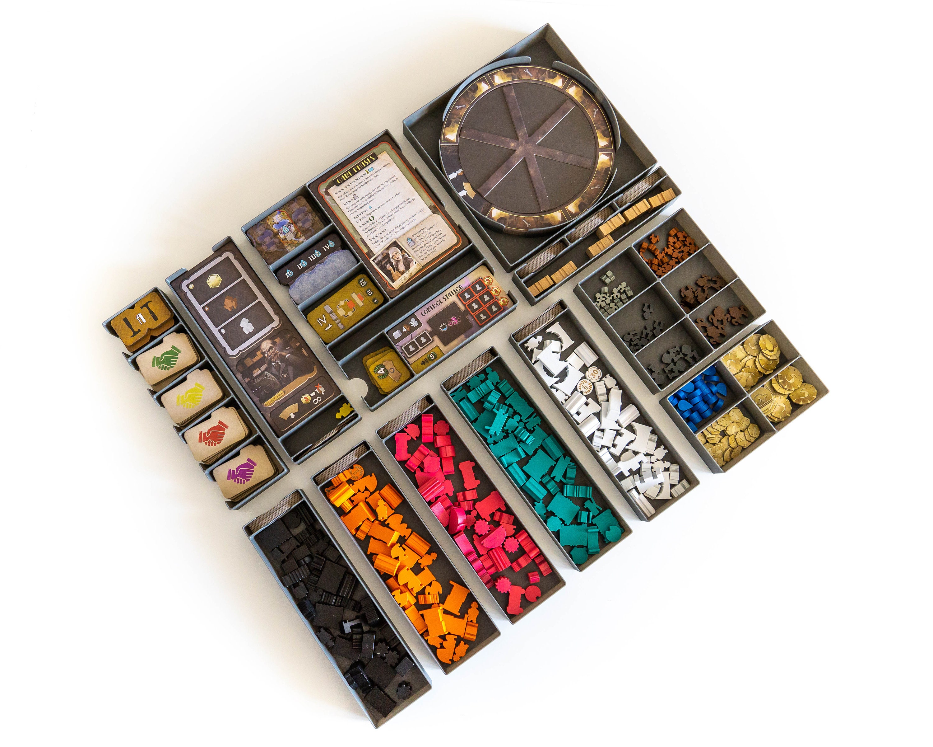 Barrage with Expansion Insert Organizer for Board Game