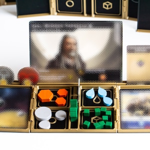 Dune Imperium Dashboard Foldable Player Organizer
