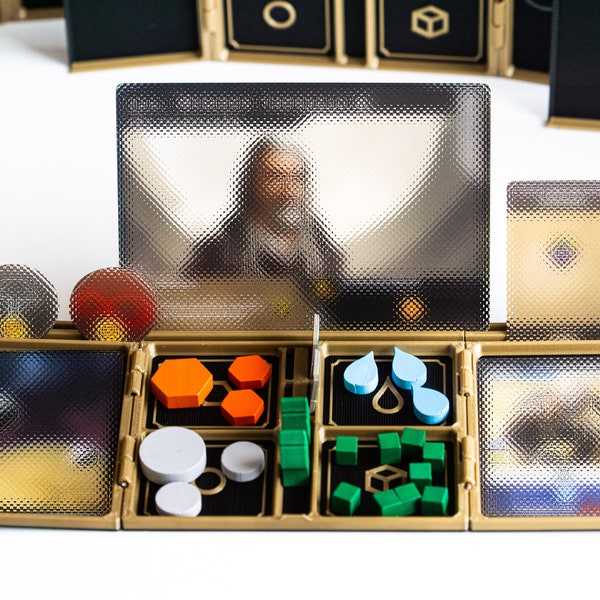 Dune Imperium Dashboard Foldable Player Organizer