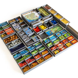 A Feast For Odin with Norwegians Expansion Organizer Insert for Board Game