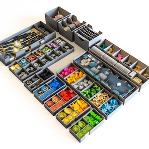 Bonfire with Expansion Board Game Organizer Insert  | 3D Printed Compatible Tray