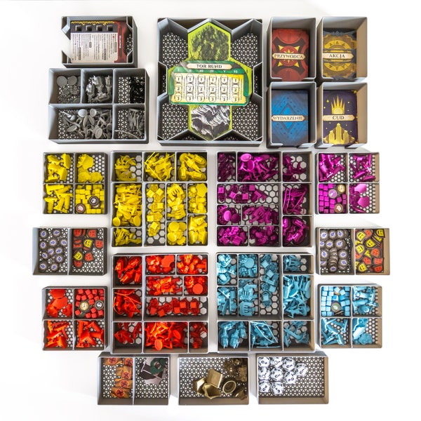 Clash of Cultures Monumental Edition Organizer Insert for Board Game