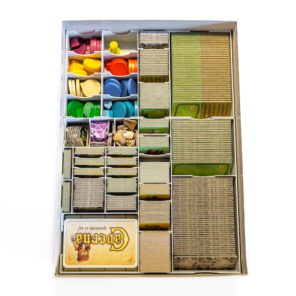 Caverna with Expansion Organizer Insert for Board Game