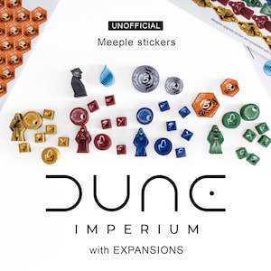 Dune Imperium Sticker Upgrade Kit for Board Game