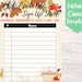 EDITABLE and Printable Chili Cook off Sign up Sheet Template, Instant ...