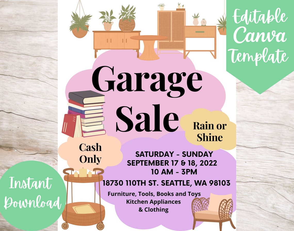 editable-and-printable-garage-sale-flyer-template-instant-download-and-edit-garage-sale-canva