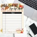 EDITABLE and Printable Chili Cook off Sign up Sheet Template, Instant ...