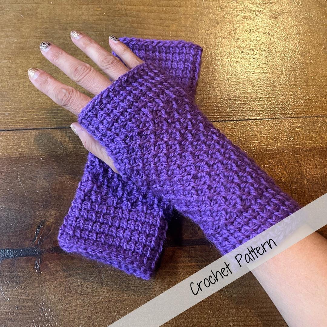 29 Victorian Fingerless Gloves Crochet Patterns to Add Elegant, Vintage Flair 15 Tunisian Crochet Fingerless Gloves