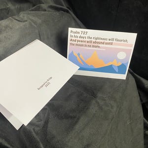 Landscape Designs Bible Based Note Cards