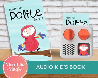 Poppy the Polite Parrot | Kids' Audio | Yoto Compatible Digital Card
