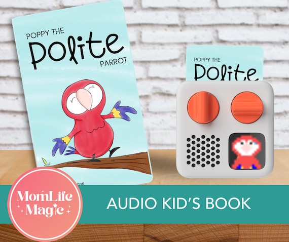 Poppy the Polite Parrot | Kids' Audio | Yoto Compatible Digital Card