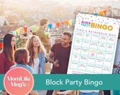 Block Party Bingo – Printable Game for Adults & Kids (Digital Download)