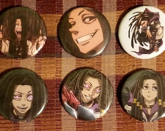 Jabber Wonger Buttons | Gachi buttons | anime pins