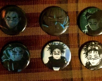 Choso Kamo buttons | Jujutsu kaisen pins