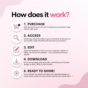 Now Accepting Bookings Flyer, DIY Gold Book Now Appointments Available Hair Stylist Lash Nail Social Media Instagram Editable Canva Template image 5