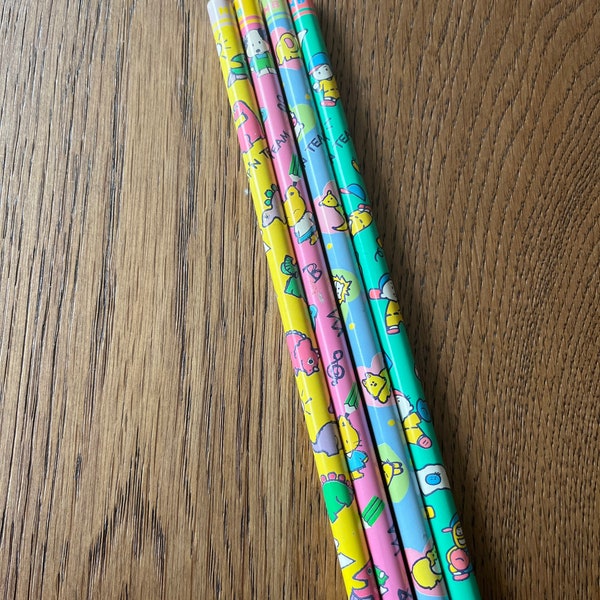 Vintage Pencils, Japan pencil, Cute Kawaii, Retro