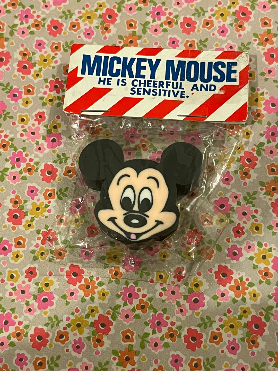 Vintage Disney Mickey Mouse Eraser Etsy
