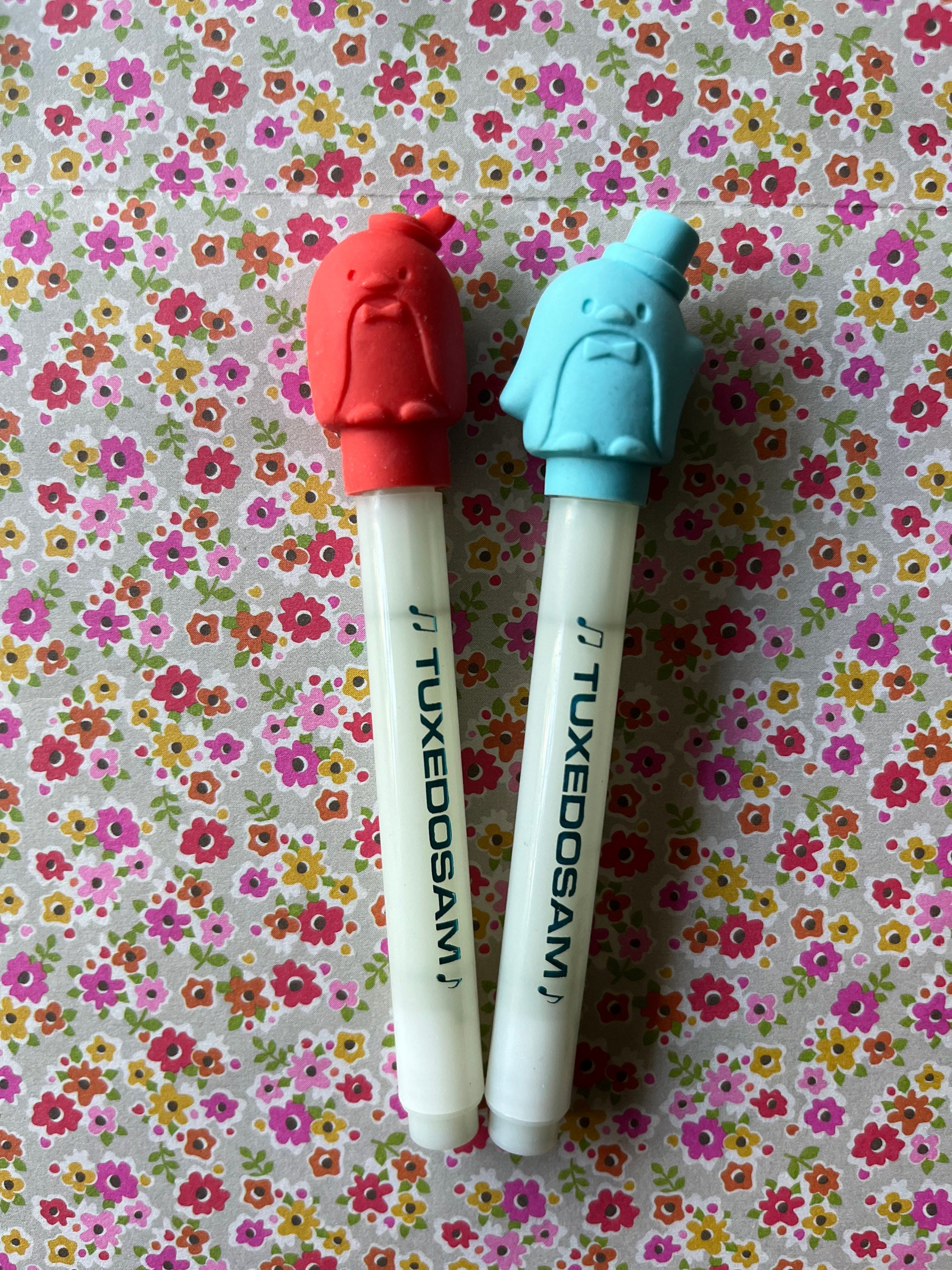 Sanrio Pencil Lead & Erasers 1986 Full Set/ Hello Kitty/ Little Twin