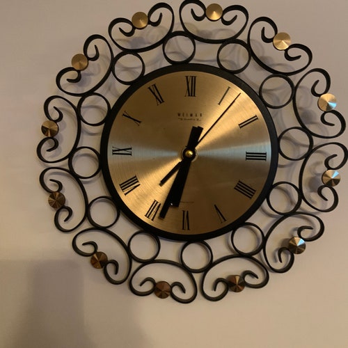 horloge murale vintage