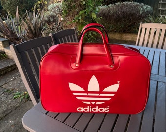 Seltene Vintage Peter Black Adidas Rote Reisetasche Etsy