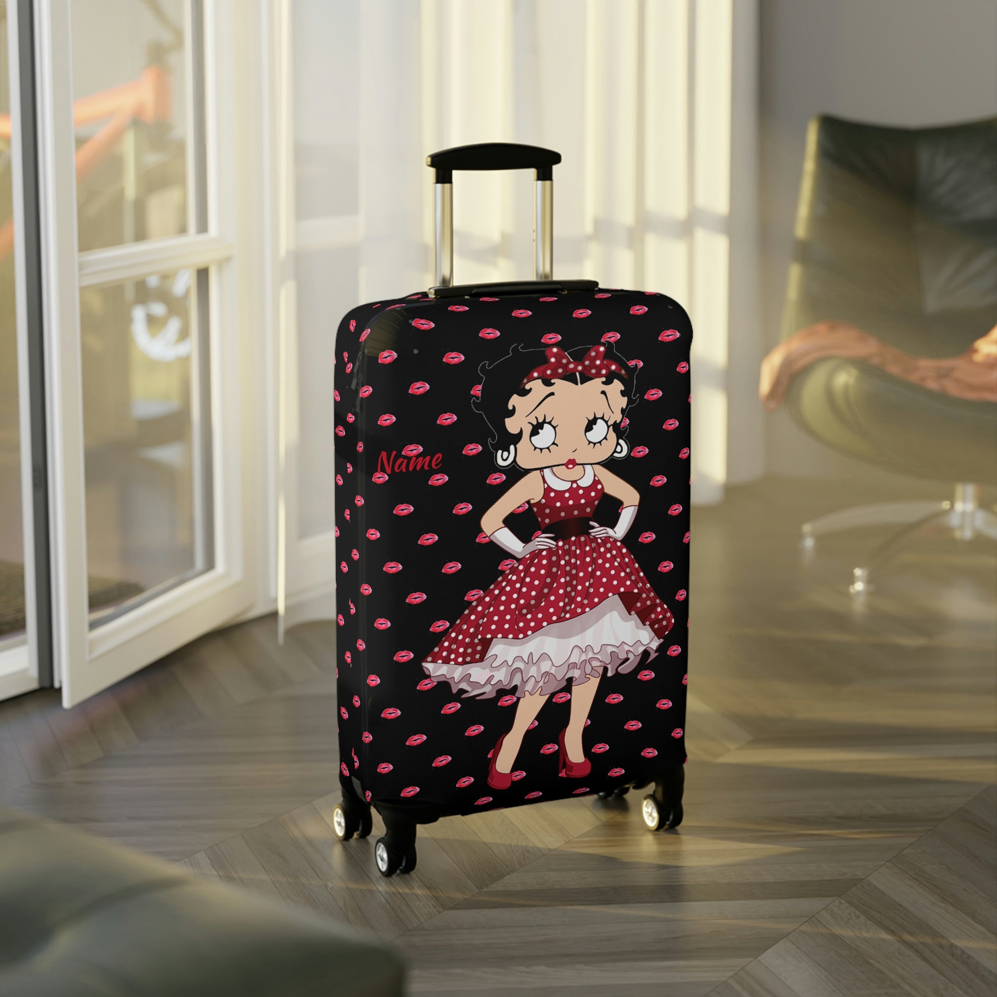 Discover Betty Boop Luggage Cover