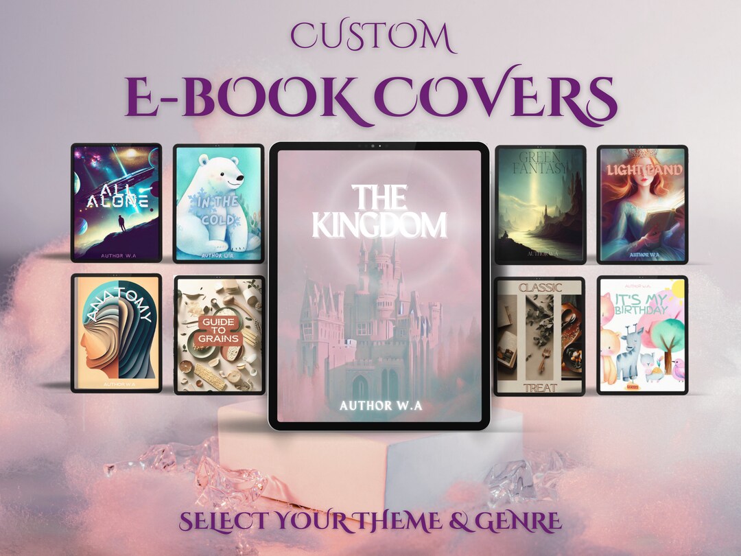 Custom Cover Designs, Paperback Cover, POD Print on Demand, KDP Cover