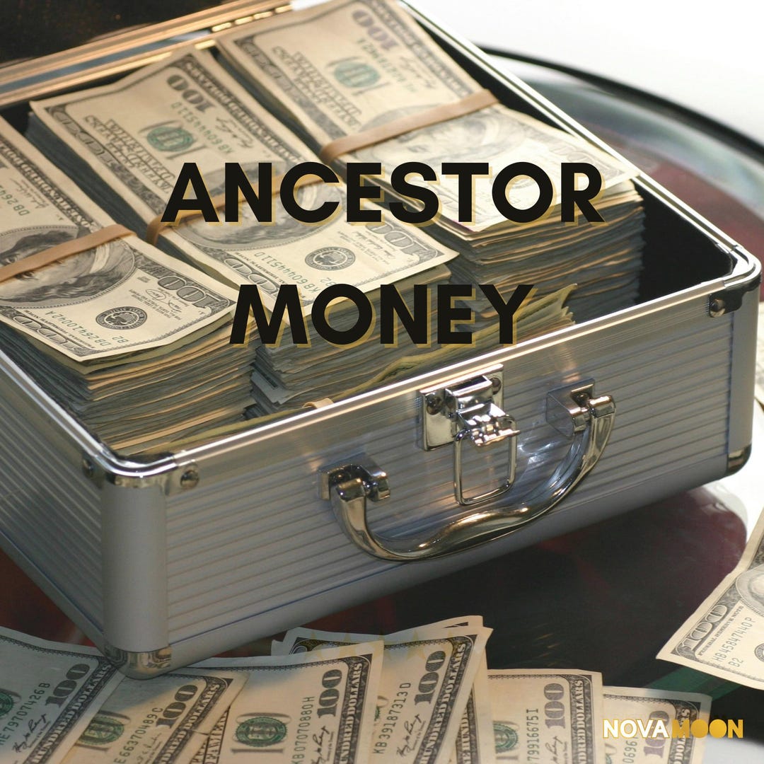 Printable Ancestor Money Check | US Dollar Denomination | Manifestation ...
