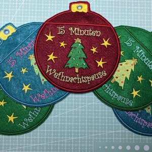 ITH embroidery file, Christmas tree bauble, Christmas, tree decorations, voucher gift