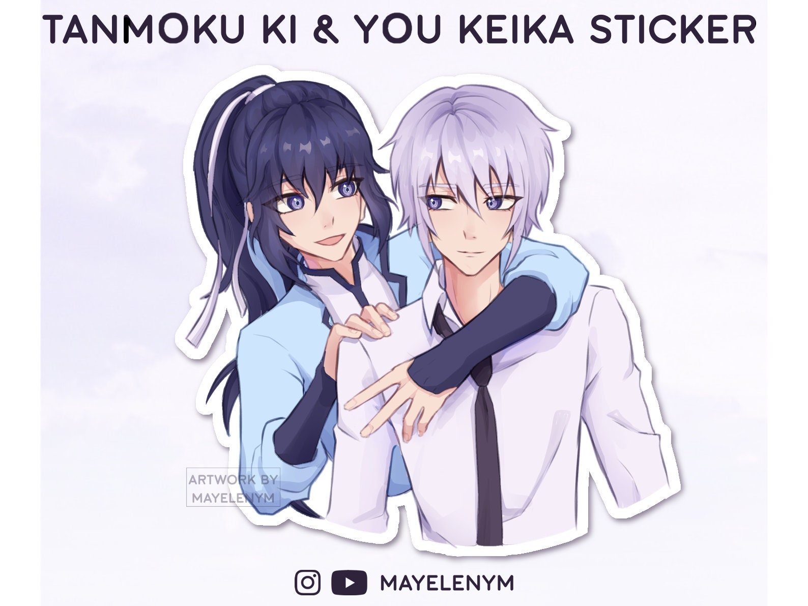 Tanmoku Ki & You Keika Spiritpact Sticker 