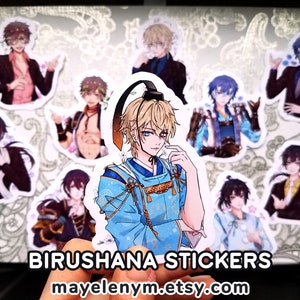 Birushana Stickers All Characters