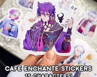 Cafe Enchante Stickers All Characters