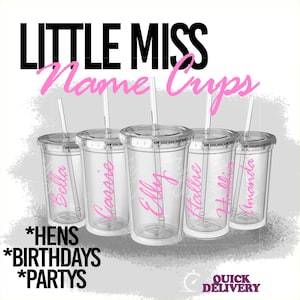 Custom Name Hot & Cold Tumbler Cup Gift - Personalised Cups - Name Cups